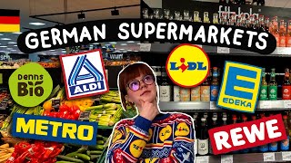 A guide to the GERMAN supermarkets  everything you need to know [upl. by Turino]