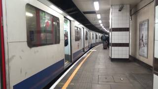 London Underground D Stock 7101 and 7034 at Tower Hill [upl. by Longfellow812]