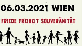 AT Wien 06032021  Großkundgebung quotMachen wir uns auf den Kurzmusswegquot kurzmussweg [upl. by Lebasile70]