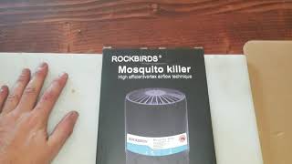 unboxing RockBirds Indoor Powered Mosquito Trap [upl. by Benzel67]