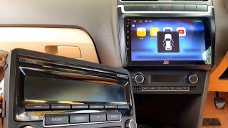 Volkswagen Vento Android stereo with Canbusandroid steriovolkswagen polo modifiedLOWBAsSE [upl. by Sirraf69]