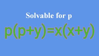 ppyxxy Solvableforp DifferentialEquations L460 [upl. by Aniraad914]