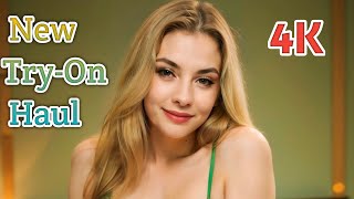 4K Molly Haul Transparent Lingerie Try On  See Through Outfits  Try On Haul See Everything New [upl. by Bondon]