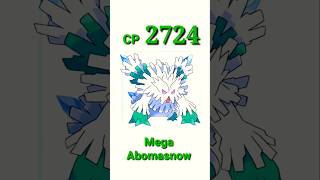 Mega Abomasnow ❄️ Destroy Grunt Badly 🔥  Pokemon Go 🌈 shorts [upl. by Chaiken]