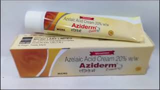 Aziderm Cream [upl. by Aiclef673]