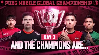 EN 2023 PMGC Grand Finals  Day 3  PUBG MOBILE Global Championship [upl. by Zeralda]