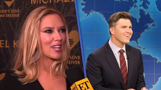 Scarlett Johansson on Colin Josts SNL Return and Navigating Terrible Twos With Son Exclusive [upl. by Lynus]