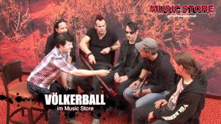 RammsteinTribute VÖLKERBALL  Interview im Music Store  neues Video Radioaktiv [upl. by Chrystal]