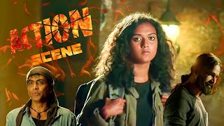 Bollywood Action Scene  Hindi Dubbed Movie Scene  Mumbai Taxi  South Dubbed Fight Scene clips [upl. by Wedurn835]