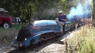 2017 Aug 27 Stapleford Park Miniature Railway Open Weekend [upl. by Ennairol]