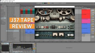 Waves J37 Tape Plugin  Review amp Demo [upl. by Rogozen]