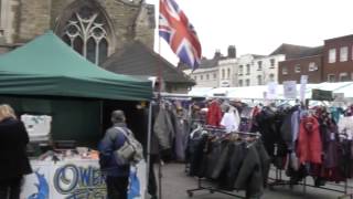 Lichfield town centre Staffordshire [upl. by Esalb]