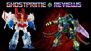 Ghost Starscream VS Waspinator Beast Wars Takara Tomy Exclusive [upl. by Nielson]