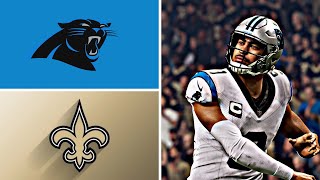 Panthers vs Saints Week 1 Bryce Young Derek Carr [upl. by Luise996]