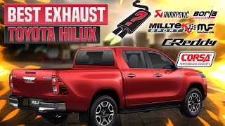 Toyota Hilux Exhaust Sound 🔥 UpgradeCompilationMantaMax Racing TorquitViper Performance [upl. by Eyr]