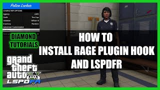 How To Install Rage Plugin Hook And How to Install LSPDFR To GTA 5 Tutorial [upl. by Koy528]