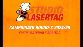 Studio Lasertag  CAMPIONATO ROUNDX  ARBITRI [upl. by Clarhe927]