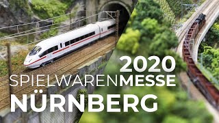 Modellbahnen auf der Spielwarenmesse Nürnberg 2020 [upl. by Thoer136]