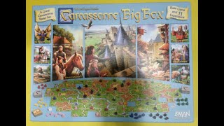 Carcassonne Big Box Unboxing [upl. by Yenahs]