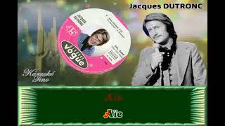 Karaoke Tino  Jacques Dutronc  Les cactus [upl. by Worden510]