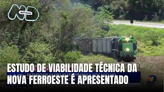 Estudo de viabilidade técnica da Nova Ferroeste entre Chapecó e Passo Fundo é apresentado [upl. by Nodearb]