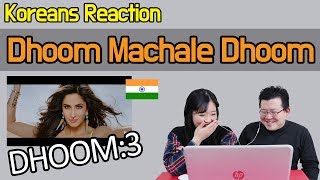 Dhoom Machale Dhoom Full Song Reaction Koreans React  Hoontamin [upl. by Davon326]