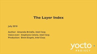 The Layer Index with Yocto Project [upl. by Timothee]