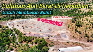 Puluhan Alat Berat Di Kerahkan Untuk Meratakan Bukit yg Ada Di Desa Kalianget [upl. by Faye72]