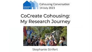 Stephanie Striferts Cohousing Journey [upl. by Adia]