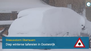 Zware sneeuwstorm in Oostenrijk 13092024 [upl. by Karel]