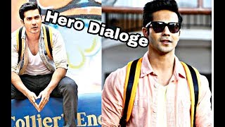 Varun Dhawan  Dialogue  Main Tera Hero [upl. by Hagile]