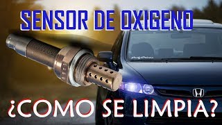 SENSOR de OXIGENO¿Como se LIMPIA [upl. by Thorma]