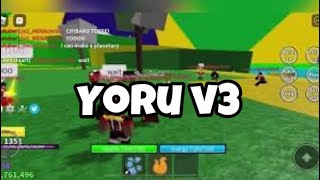 HOW TO GET YORU V3 TEMPORARILY IN BLOX FRUITS [upl. by Analaf549]