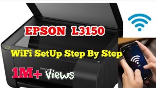 EPSON L3150 WiFi Setup How to Connect WiFi with Mobile WiFi Direct Connection [upl. by Haig]