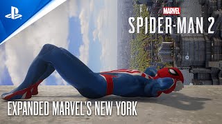 Marvels SpiderMan 2  Expanded Marvels New York  PS5 Games [upl. by Russel]