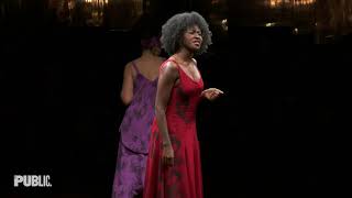 Jayme Lawsons Lady in Red  FOR COLORED GIRLS  The Public Theater [upl. by Anayek]