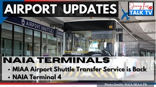 NAIA MIAA Complimentary Airport Transfers is Now Back  NAIA 4 is not Back in Operation [upl. by Veljkov]