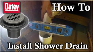 How to Install Oatey Shower Pan Liner [upl. by Dewhirst]