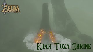 Legend of Zelda Breath of the Wild DLC EX Champion Quests  Revali’s Song  Kiah Toza Shrine [upl. by Brunhild]