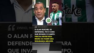 Foi injusta a expulsão de Alan Ruschel contra o Inter Zinho não concordou muito não shorts [upl. by Jefferey]