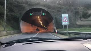 Vauxhall Monaro VXR  Making V8 noise in the tunnel [upl. by Amund]