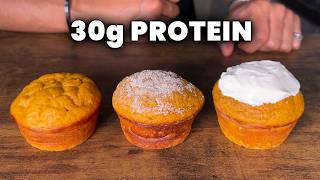 These Protein Muffins Are My Favorite Snack 3 Ways [upl. by Obocaj]