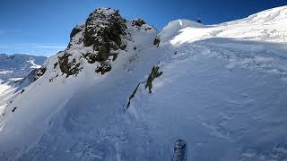 Ski de randonnée  Col de la Fenêtre  Les Contamines [upl. by Novahs]