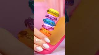 GIRLY HACKS DIY BARBIES SHOES 😻 123 GO SHORTS funny hacks diy [upl. by Anaidirib]