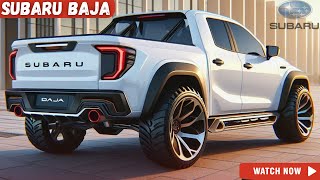 2025 Subaru Baja Small Pickup Official Reveal  FIRST LOOK [upl. by Alag]