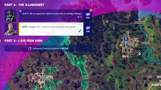 Story quest part 4 Toss common items at Doomstadt 1 of 7 Fortnite [upl. by Nelra950]