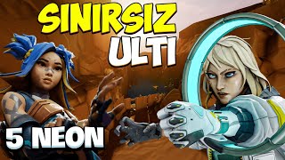 SINIRSIZ ULTİ DEADLOCK VS 5 NEON  VALORANT [upl. by Hayimas]