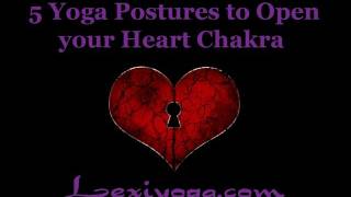 5 Yoga Poses for Heart Chakra [upl. by Bell]