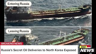 Russia’s Secret Oil Deliveries to North Korea Exposed russia northkorea oil [upl. by Pollard25]