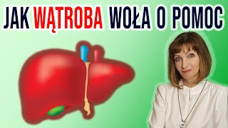 🍀 WĄTROBA woła o pomoc Zaskakujące i NIETYPOWE objawy chorej wątroby [upl. by Ardnuhs479]